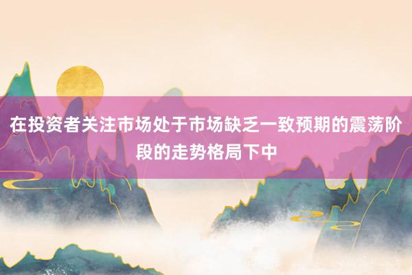 在投资者关注市场处于市场缺乏一致预期的震荡阶段的走势格局下中
