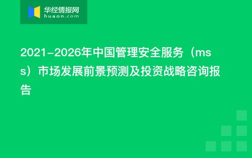 2021 2026年中国管理安全服务 mss 市场发展前景预测及投资战略咨询报告